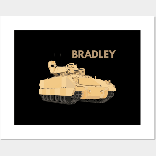 Bradley Fighting Vehicle Wall Art by NorseTech